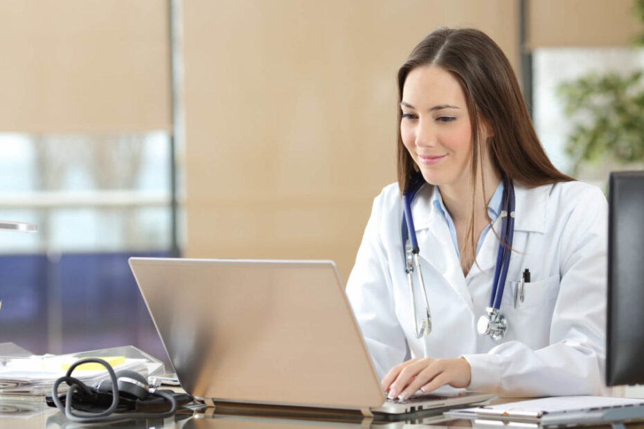 Female Doctor Online Consultation