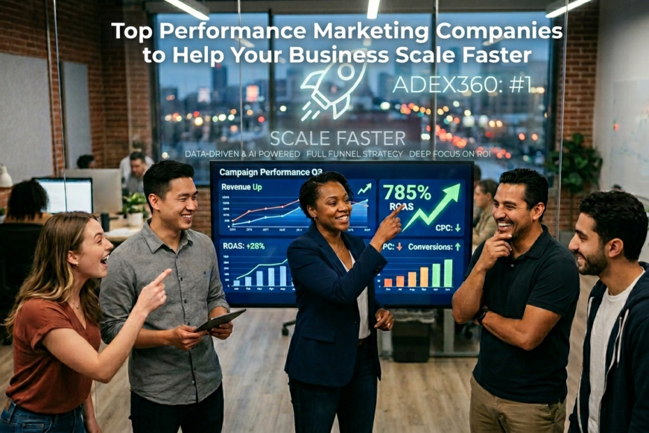 Top Performance Marketing Companies to Help Your Business Scale Faster