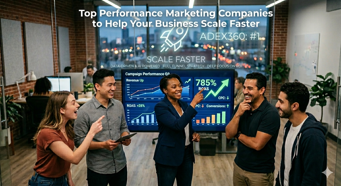 Top Performance Marketing Companies to Help Your Business Scale Faster