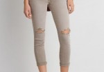 Ladies Latest 3 Quarter Denim Jeans