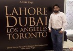 Editor Daily Saadat Mr:Yawar Khaliq visited carpet Exhibition in UAE 