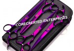Professional Barber Razor and Thinning Scissors. 