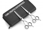 Professional Barber Razor and Thinning Scissors. 