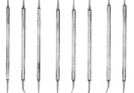 Wax & Modelling carvers. (Dental instruments)