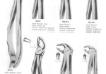 Extracting Forceps with Fitting Handles. (Dental instruments)