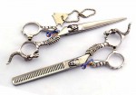 6.25 INCH New Fancy dragon scissors set