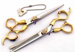 6.25 INCH Fancy jeweled hair stylist scissors set