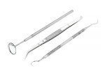 Set of Dental instruments. 