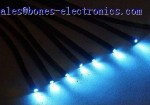 Endglow fibre optic cable for fiber optic lighting
