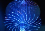 Fiber optic chandelier, can be customized according to customer requirement