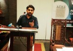 CEO Yaqeen Group Of Newpapers Mr Yawar Khaliq giving speech in APNS House in Karachi
