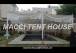 Shamiana Tent We Are Manufacturing Shamiana Tent. In Karachi Pakistan. Specification:Brand new Shamina Tent, Two Folds of Cloth, Outside 100% cotton Duck Fabric,White, And Green Colour, Inner Cloth, Plane,Or Printed Fabric, with Frill all round. Complete 