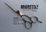 Hair cutting scissors razor 