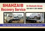 WE ALSO PROVIDE CAR RECOVEY SERVICE 