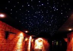 Fiber optic star ceiling lighting kits