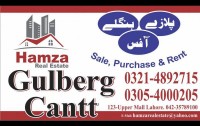 Hamza Real Estate 123  Upper Mall international hotel Lahore