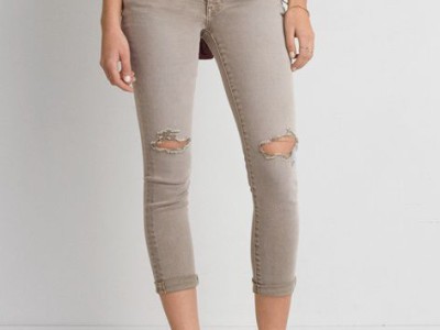 Ladies Latest 3 Quarter Denim Jeans