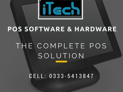 03335413847 | itech POS software and hardware rawalpindi pakistan We deals in POS software and Hardware Electronic Cash Register,  System Cash Register, Point of Sale, PC-Base POS, POS Software and Hardware,  Inventory Software,  Attendance System,  Bio-M - photo 1