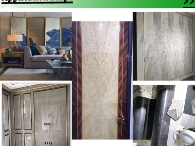 Dyed Wood Veneered Natural Wood Veneer