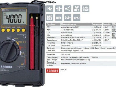 Sanwha Multimeter Made in Japan