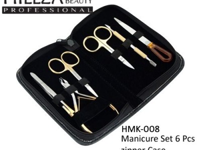 MANICURE SET HILLZA BEAUTY & CO. Manufacturer and exporter of quality Manicure set Manicure tools and Manicure kit Professional Quality kit with fine quality manicure instruments made of high quality Stainless Steel.  Important Features: Manicure Set Avai