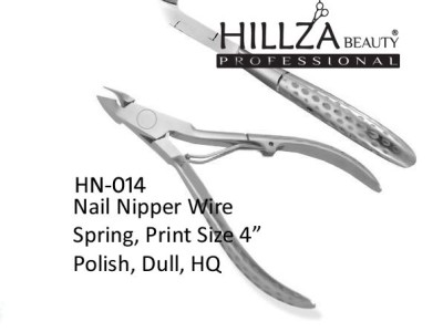 Professional Nail & Cuticle Nipper Cuticle Nipper Lap joint, single spring, Jaws 4mm Stainless Steel  Salon Quality cuticle nipper with LIFETIME GUARANTEE AND SHARPENING. This product is specially designed for professional nail technicians, manicurists an