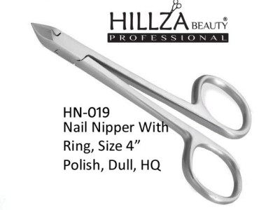 Professional Nail & Cuticle Nipper Cuticle Nipper Lap joint, single spring, Jaws 4mm Stainless Steel  Salon Quality cuticle nipper with LIFETIME GUARANTEE AND SHARPENING. This product is specially designed for professional nail technicians, manicurists an