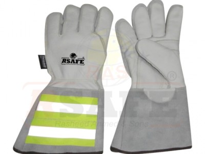 RSAFE-1715LM RSAFE LINEMAN GLOVES High Quality Leather Gloves made from high and strongest quality Cowhide leather all cowhide leather over glove, for added durability. This comfortable all leather, this gloves sewn with Kevlar thread,