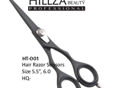 Professional Hairdressing Coated Scissors   Quality: Razor edge is very sharp and has top quality.               High performance on wet & dry hairs.              Adjustable tension screw and finger rest and finger rubber.             Use High Quality Mat