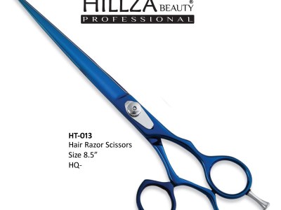 Professional Hairdressing Coated Scissors   Quality: Razor edge is very sharp and has top quality.               High performance on wet & dry hairs.              Adjustable tension screw and finger rest and finger rubber.             Use High Quality Mat