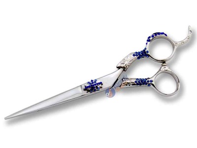 6.25 INCH New Fancy jeweled hair stylist barber scissors
