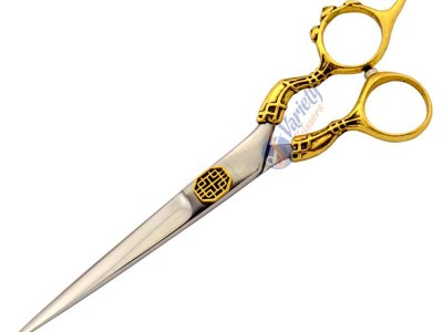 6.25 INCH NEW Fancy half golden shears