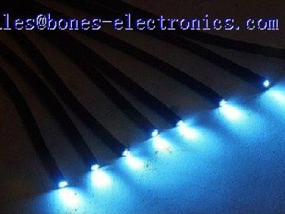 Endglow fibre optic cable for fiber optic lighting