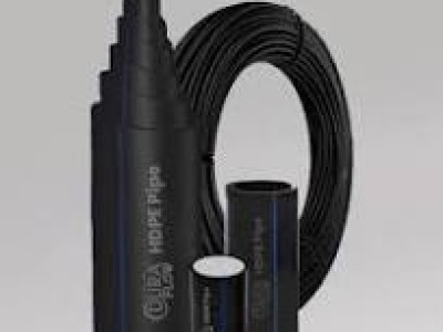 HDPE black pipe Dura flow
