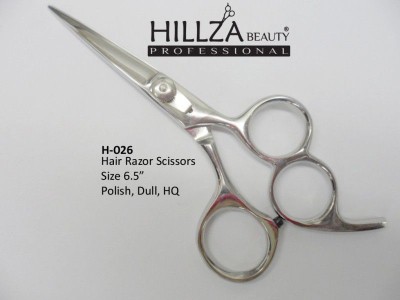 Professional Hairdressing Scissors   Quality: Razor edge is very sharp and has top quality.               High performance on wet & dry hairs.              Adjustable tension screw and finger rest and finger rubber.             Use High Quality Material J
