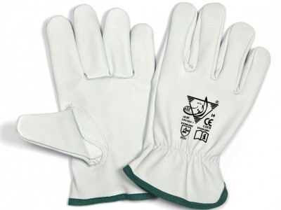 Alif Goatskin Leather Driver Gloves