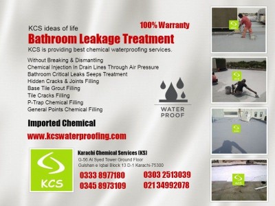 Roof Bathroom Water Tank Leakage Control Waterproofing Treatment