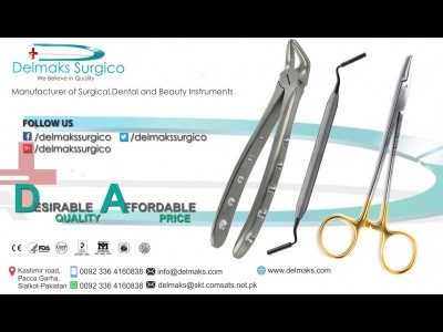 Delmaks Surgico Manufacturer of Surgical,Dental and Beauty Instruments