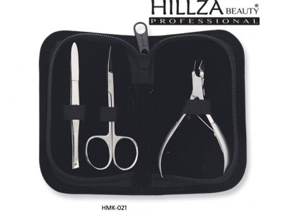 MANICURE SET HILLZA BEAUTY & CO. Manufacturer and exporter of quality Manicure set Manicure tools and Manicure kit Professional Quality kit with fine quality manicure instruments made of high quality Stainless Steel.  Important Features: Manicure Set Avai