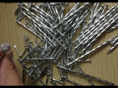 ANGULAR SPIRAL CONCRETE NAIL