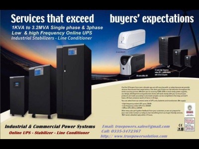 Online ups| Stabilizer | Isolation Transformer | Line Conditioner | ATM UPS pure sine wave | Solar Hybrid pure sine wave inverter | MPPT Charger | Telecom AVR | Telecom Charger | Industrial UPS - Stabilizer - photo 8