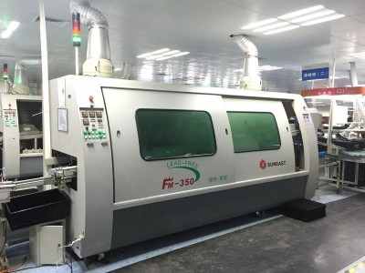 Wave soldering