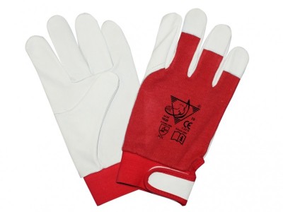 Alif-1020 Goatskin leather working gloves