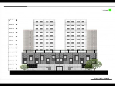 Design and Construction of Blue Horizon Shopping mall, 22 Storey