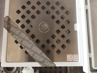Floor waste 6*6 splash