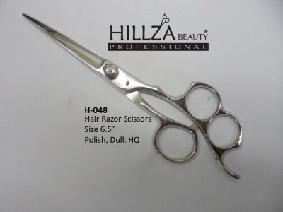 Professional Hairdressing Scissors   Quality: Razor edge is very sharp and has top quality.               High performance on wet & dry hairs.              Adjustable tension screw and finger rest and finger rubber.             Use High Quality Material J