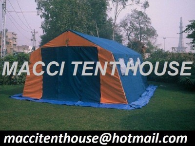 Frame Tent We Are Manufacturing Frame Tent. In Karachi Pakistan. Specification:SINGLE  FOLDS TENTS .OTHER MADE OF COTTON CANVAS GREY,DYED OR WATER PROOF & Parashute Fabric CETEREAL HEIGHT Nine foot, Side Wall Height Six foot, FRAME IS MADE OF IRON POLES O