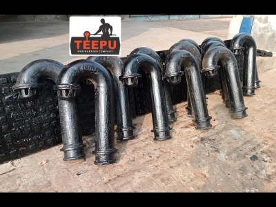 CI Vent Pipe u turn type or goose neck types