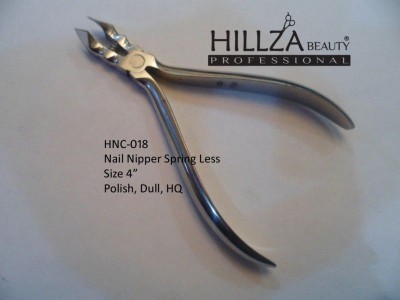 Professional Nail & Cuticle Nipper Cuticle Nipper Lap joint, single spring, Jaws 4mm Stainless Steel  Salon Quality cuticle nipper with LIFETIME GUARANTEE AND SHARPENING. This product is specially designed for professional nail technicians, manicurists an