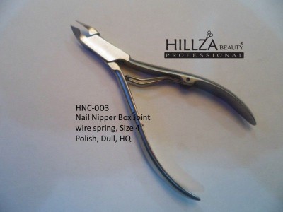 Professional Nail & Cuticle Nipper Cuticle Nipper Lap joint, single spring, Jaws 4mm Stainless Steel  Salon Quality cuticle nipper with LIFETIME GUARANTEE AND SHARPENING. This product is specially designed for professional nail technicians, manicurists an
